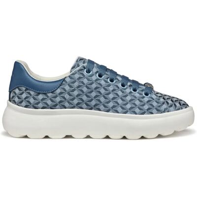 Adidași bleu deschis Geox Spherica EC4.1 - Confort Urban Adidași bleu deschis Geox Spherica EC4.1 - Confort Urban