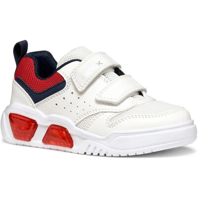 Geox J Sneakers - Oddychająca Siatka z Światełkami Geox J Sneakers - Oddychająca Siatka z Światełkami