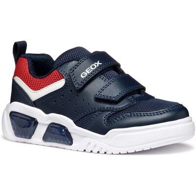 Geox J55GVA 014BU C0735 D Tmavomodrá Sneakers - Sneakers Geox J55GVA 014BU C0735 D Tmavomodrá Sneakers - Sneakers