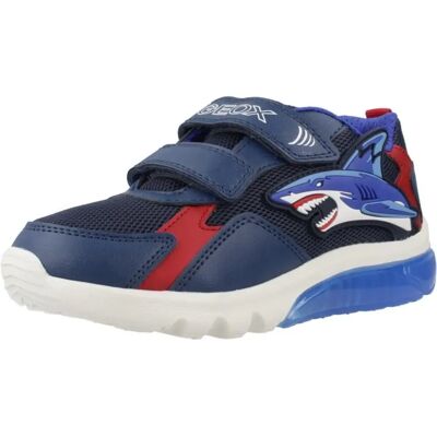 Geox Kids' Ciberdon Light Up Shark Trainers - Sneakers Geox Kids' Ciberdon Light Up Shark Trainers - Sneakers