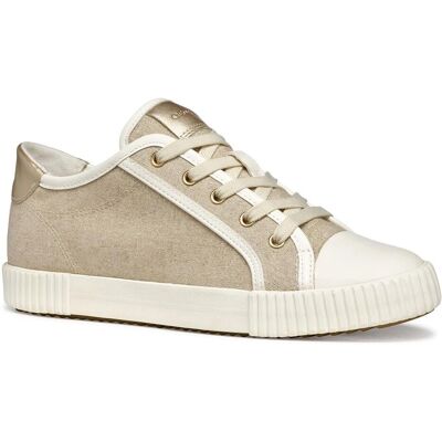 GEOX Blomiee Kvinna Ljusbeige/Vit Sneakers GEOX Blomiee Kvinna Ljusbeige/Vit Sneakers