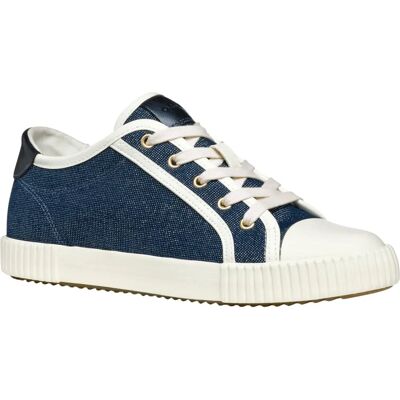 Geox Blomiee Blå Sneakers - Andningsbar Stadssko Geox Blomiee Blå Sneakers - Andningsbar Stadssko