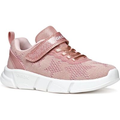 GEOX J ARIL G. - Buty z brokatem, niskie, 35 EU GEOX J ARIL G. - Buty z brokatem, niskie, 35 EU