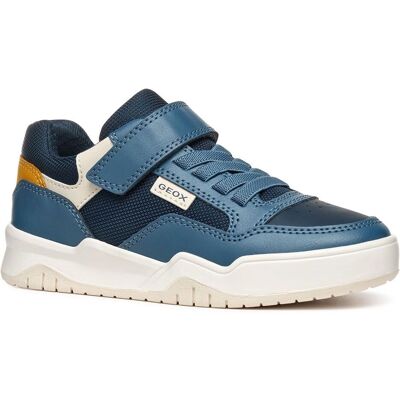GEOX Perth Kinderen Avioblau / Marine Sneakers - Sneakers GEOX Perth Kinderen Avioblau / Marine Sneakers - Sneakers