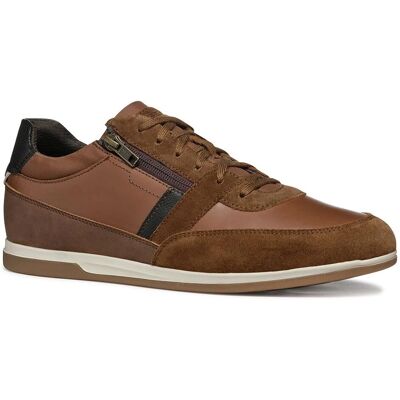 GEOX Renan Leren Suède Sneakers - Schoenen GEOX Renan Leren Suède Sneakers - Schoenen