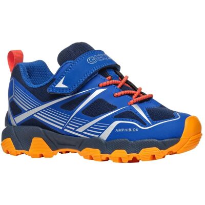 Geox J Magnetar B Abx Jungen Turnschuhe Royal/orange - Turnschuhe Geox J Magnetar B Abx Jungen Turnschuhe Royal/orange - Turnschuhe