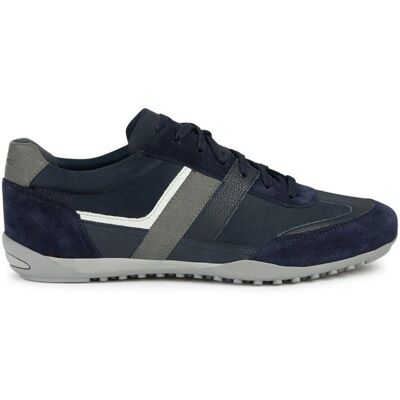Geox Wells Ciemnoniebieskie Sneakers - Sportowy Miejski Design Geox Wells Ciemnoniebieskie Sneakers - Sportowy Miejski Design