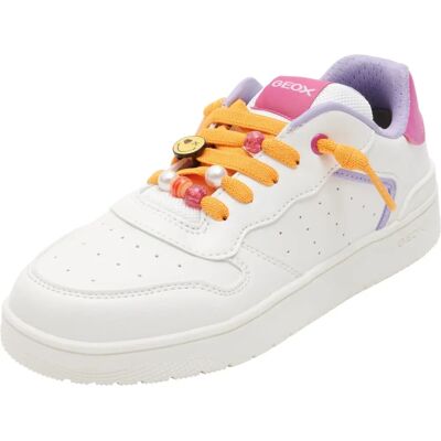 Geox J Washiba Flick sneakers - Vit Geox J Washiba Flick sneakers - Vit