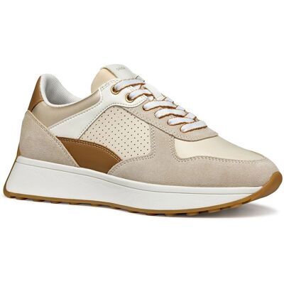 Geox Amabel Cream Sneakers - Sneakers Geox Amabel Cream Sneakers - Sneakers