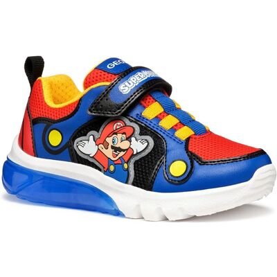Geox Kinder Ciberdron Nintendo Mario Sneaker Geox Kinder Ciberdron Nintendo Mario Sneaker