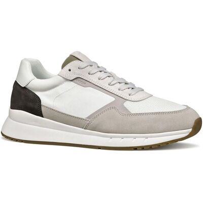 Buty Geox Branthon z zamszu i tkaniny - Sneakers Buty Geox Branthon z zamszu i tkaniny - Sneakers