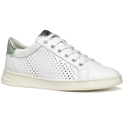 GEOX Jaysen Vit/Mint Sneakers - Sneakers GEOX Jaysen Vit/Mint Sneakers - Sneakers