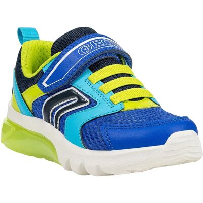 Geox Ciberdron C Kids Trainers - Breathable Lights Sporty Junior 2.5 UK/35 EU Geox Ciberdron C Kids Trainers - Breathable Lights Sporty Junior 2.5 UK/35 EU