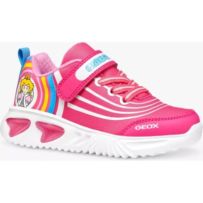 Geox Kids' Assister Nintendo Baskets Lumineuses - Baskets - Publicité Geox Kids' Assister Nintendo Baskets Lumineuses - Baskets - Publicité