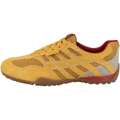 Geox Snake Oranje Heren Sneakers - Casual Schoenen Geox Snake Oranje Heren Sneakers - Casual Schoenen