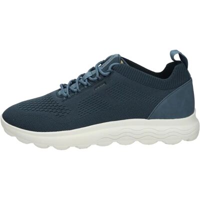 Baskets homme bleu clair Geox Spherica - Chaussure Baskets homme bleu clair Geox Spherica - Chaussure