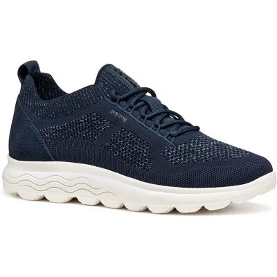 Sneakers Geox Spherica Blu Scuro - Scarpe Donna Sneakers Geox Spherica Blu Scuro - Scarpe Donna