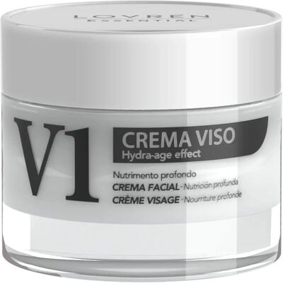 Lovren V1 Hydra Age Effect Gesichtscreme - Hautpflege mit Aloe Vera Lovren V1 Hydra Age Effect Gesichtscreme - Hautpflege mit Aloe Vera