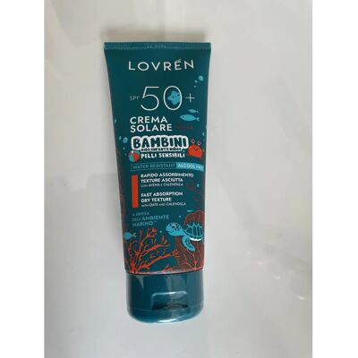 Crema Solar Lovren SPF50+ para Niños - Protección para Piel Sensible Crema Solar Lovren SPF50+ para Niños - Protección para Piel Sensible