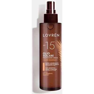 Aceite Solar Lovren DoubleSun SPF15 - Hidratante, Vegano, Resistente al agua Aceite Solar Lovren DoubleSun SPF15 - Hidratante, Vegano, Resistente al agua