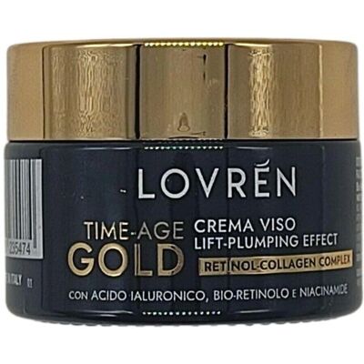 Lovren Gesichtscreme Time Age Gold Lift aufpolsternd - Anti-Aging Gesichtspflege Lovren Gesichtscreme Time Age Gold Lift aufpolsternd - Anti-Aging Gesichtspflege