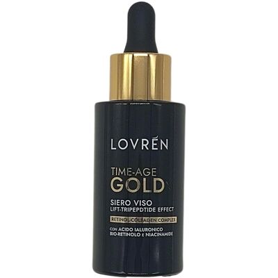 Lovren Serum Zeit Alter Gold Lift Tripeptide Effekt - Gesichtserum Lovren Serum Zeit Alter Gold Lift Tripeptide Effekt - Gesichtserum