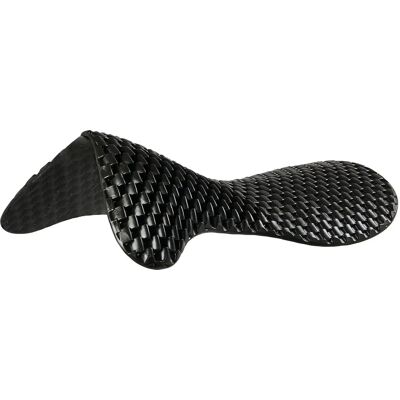 Tapis en gel noir NS d'Acavallo avec élévateur frontal - Accessoire selle - Publicité Tapis en gel noir NS d'Acavallo avec élévateur frontal - Accessoire selle - Publicité