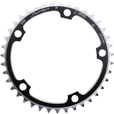 Pignone Miche Road Supertype - 130mm BCD, 9-10V, Nero, 42 Denti Pignone Miche Road Supertype - 130mm BCD, 9-10V, Nero, 42 Denti