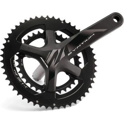 Gruppo di pignoni e pedivelle da strada Miche Syntium HSP 2 x 11 velocità - Nero Gruppo di pignoni e pedivelle da strada Miche Syntium HSP 2 x 11 velocità - Nero