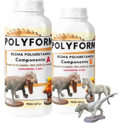 Resina Poliuretanica Polyform - Cura Rapida - 2 kg - Miglior Prezzo/Qualità Resina Poliuretanica Polyform - Cura Rapida - 2 kg - Miglior Prezzo/Qualità