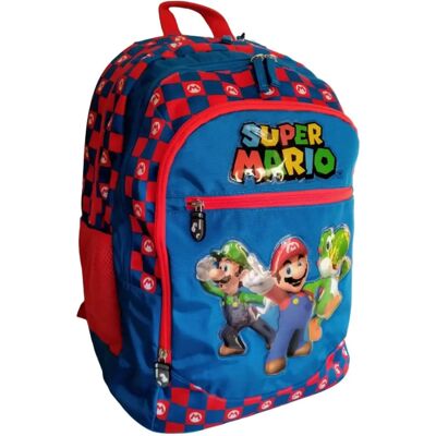 Super Mario skolryggsäck - Modell 67529 - Organiserad, Bekväm Super Mario skolryggsäck - Modell 67529 - Organiserad, Bekväm