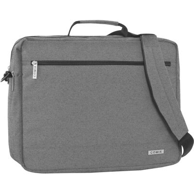 Bolsa para portátil Comix - Gris monocromático Bolsa para portátil Comix - Gris monocromático