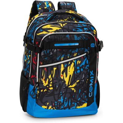 Comix WBS Graffiti Schulrucksack - Schulrucksack Comix WBS Graffiti Schulrucksack - Schulrucksack