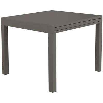 GARDENESS DarkGrey Ausziehbarer Gartentisch - 90/180x90 cm GARDENESS DarkGrey Ausziehbarer Gartentisch - 90/180x90 cm