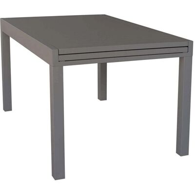 Mesa de jardín Cosma - Extensible de aluminio 135/270cm - Tostado Mesa de jardín Cosma - Extensible de aluminio 135/270cm - Tostado
