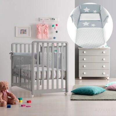 Lettino Glam Azzurra Design - 9-in-1 trasformabile Lettino Glam Azzurra Design - 9-in-1 trasformabile