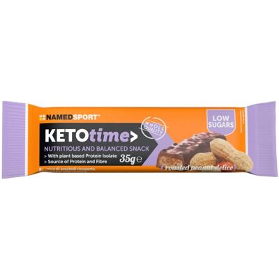 Barre di Arachidi Tostate Ketotime - Spuntino Proteico Barre di Arachidi Tostate Ketotime - Spuntino Proteico
