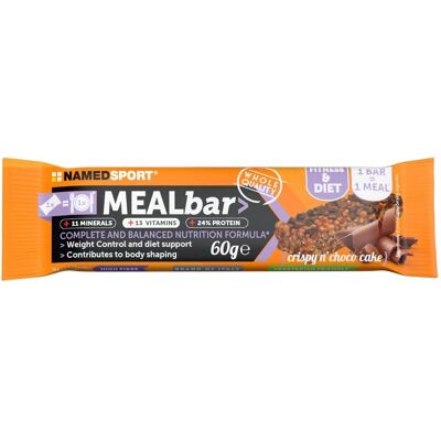 Namedsport Srl Mealbar Chocolate Crunch - Barretta Sostitutiva del Pasto Namedsport Srl Mealbar Chocolate Crunch - Barretta Sostitutiva del Pasto
