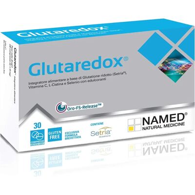 Named Glutaredox - 30 Compresse Sublinguali - Antiossidante e Detoxificante Named Glutaredox - 30 Compresse Sublinguali - Antiossidante e Detoxificante