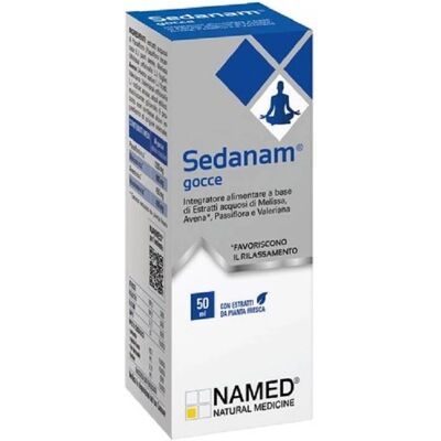Named Sedanam Gocce 50ml - Integratore relax Named Sedanam Gocce 50ml - Integratore relax