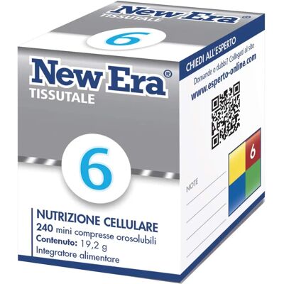 NAMED Srl New Era 6 - 240 Mini Compresse - Supporta il sistema nervoso NAMED Srl New Era 6 - 240 Mini Compresse - Supporta il sistema nervoso