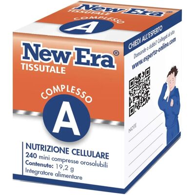 New Era Complesso A 240 compresse sublinguali - Integratore alimentare New Era Complesso A 240 compresse sublinguali - Integratore alimentare