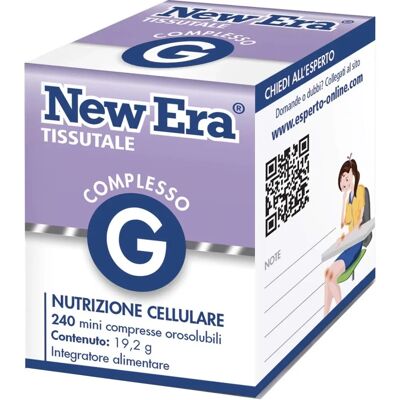 Named Srl New Era Complesso Tissutale G Integratore per Mal di Schiena - 240 Compresse Orosolubili Named Srl New Era Complesso Tissutale G Integratore per Mal di Schiena - 240 Compresse Orosolubili