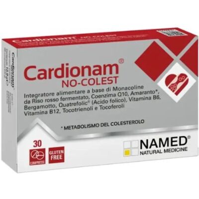 Named Cardionam No Colest - Supporto Colesterolo - 30 Capsule Named Cardionam No Colest - Supporto Colesterolo - 30 Capsule