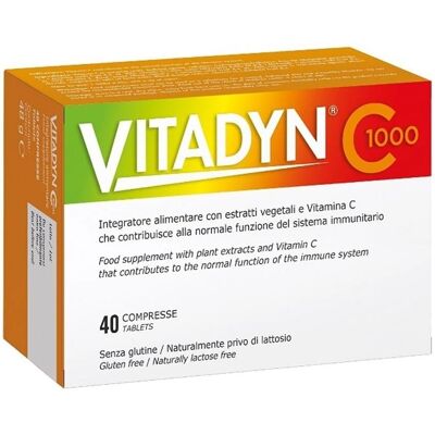 NAMED Srl Vitadyn C 1000 - Supporto Immunitario - 40 Compresse NAMED Srl Vitadyn C 1000 - Supporto Immunitario - 40 Compresse