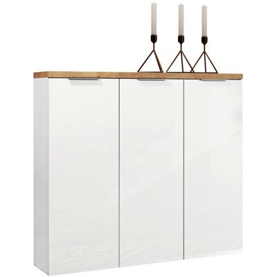 Xora Schuhschrank - Duba-Finish - 120x115x34 cm - Schuhschrank Xora Schuhschrank - Duba-Finish - 120x115x34 cm - Schuhschrank