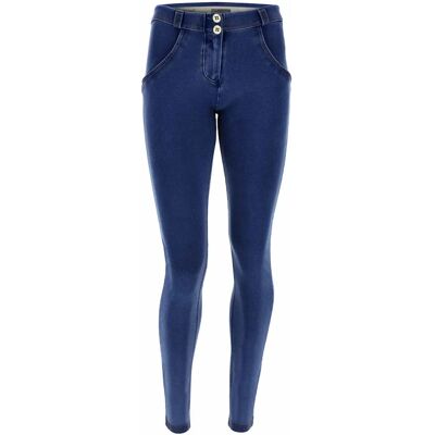 Freddy WR.UP Jeans scuri - Cucitura gialla - Medio - Jeggings Freddy WR.UP Jeans scuri - Cucitura gialla - Medio - Jeggings