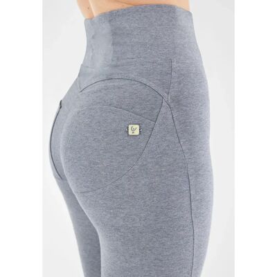 Freddy - WR.UP Curvy - Grigio Mélange - Cotone Organico - Pantaloni Freddy - WR.UP Curvy - Grigio Mélange - Cotone Organico - Pantaloni