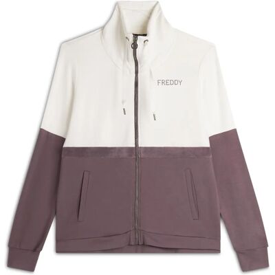Felpa Freddy Snow White - Tessuto in viscosa elasticizzata Felpa Freddy Snow White - Tessuto in viscosa elasticizzata