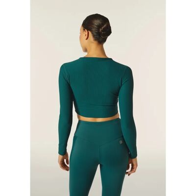 Freddy Modello Dark Sea Maglia corta a maniche lunghe - Abbigliamento Freddy Modello Dark Sea Maglia corta a maniche lunghe - Abbigliamento